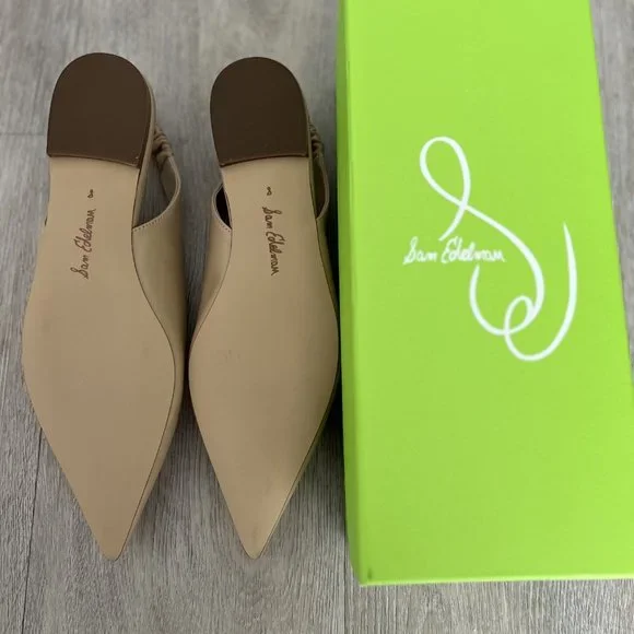 NEW Sam Edelman Flats - Whitney Slingback Pointed Toe Flat (Size 8) - Picture 4 of 6